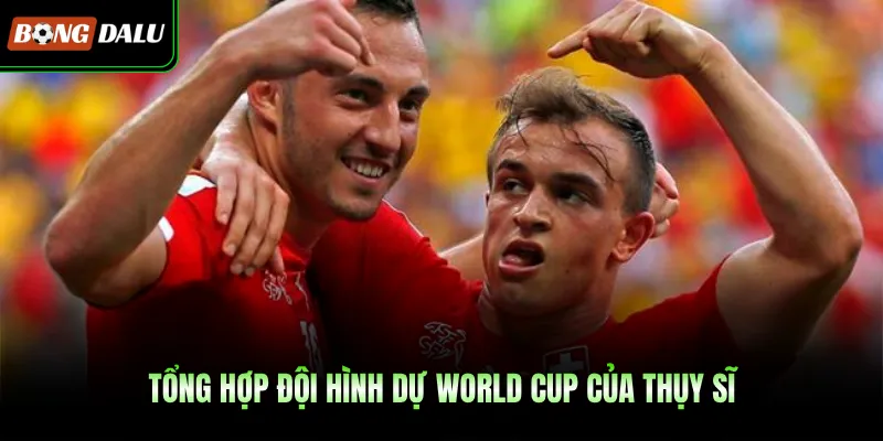 Tổng hợp đội hình dự World Cup của Thụy Sĩ