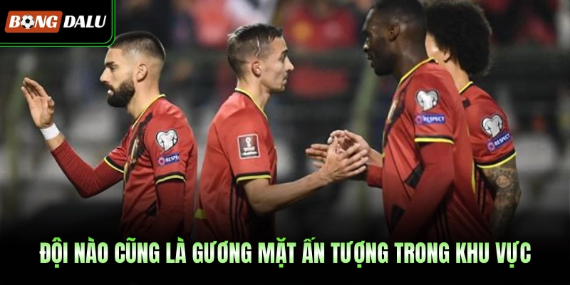 Đội nào cũng là gương mặt ấn tượng trong khu vực